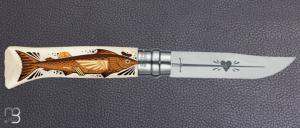      Couteau Opinel N°8 The Swordfisherman - Jeremy Fish