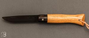  Couteau Opinel Néo6 chêne black "Opiflex®" - Chêne et lame acier inoxydable