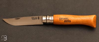 Couteau Opinel N°09 manche hêtre - lame acier carbone