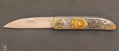 Couteau " Pièce unique " par Bob TERZUOLA - Barret Smythe