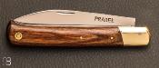 Couteau " Pradel " vintage - Stamina marron et lame acier XC75