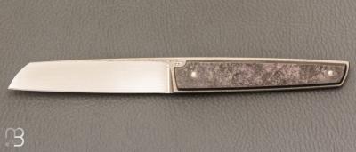 Couteau " Raven " fixe par Petr Hofman - Zirconium et N690