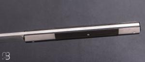   Couteau " Rumilly " custom par Cyril Doche - Fibre de carbone et RWL34