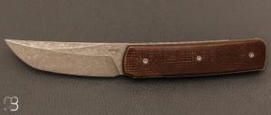   Couteau " Sanjo " Collaboration Guy Poggetti par Böker Plus - 01BO907