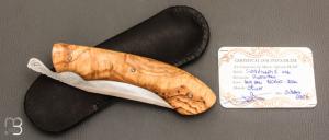 Couteau " Sionvillois XXL " de poche de Sylvain Petit - Les Couteaux du Mitou