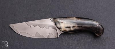 Couteau " Skinner " droit par Daniel Vally