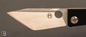  Couteau  "  TKH " custom par Torpen Knives - Jérôme Hovaere - Micarta paper et lame en N690