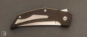    Couteau " Tactical Empire " par Jean Pierre Martin - Tashi Bharucha Design - Fibre de carbone et RWL34