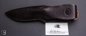    Couteau " The Ranch Harpoon Spanto 3V Stonewash Black DLC " par Rick Hinderer