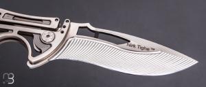    Couteau " Tighe Nirk " par Brian Tighe et Glenn Klecker - Titane 
