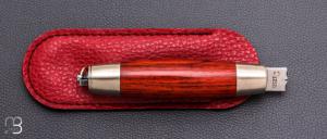  Couteau Tonneau par Jean Michel REMAUD - Cocobolo