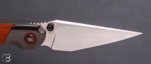    Couteau " Viper " custom de Stéphane Sagric - Micarta et RWL34