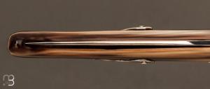 Couteau de poche Yatagan 10 cm Corne blonde par J. Mongin