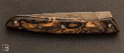  Couteau de poche modèle "Le Thiers" par Perceval - Ébène blanc
