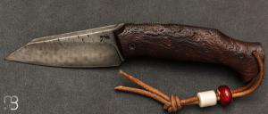 Couteau de poche type "Pimontais" modle Yakuza de Jean Michel Martin