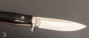    Couteau droit par Henri VIALLON - G10 et ATS34