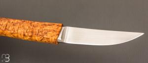  Couteau " fixe " Nordique Custom de Erik Markman - Bouleau de carélie 