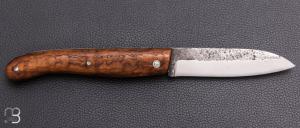 Couteau "slipjoint " par Laurent Gaillard - Châtaignier et lame en XC75