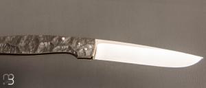   Couteau " slipjoint " par Petr Hofman - Zirconium et RWL34