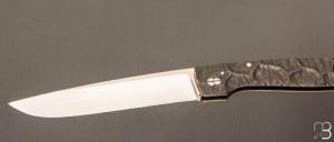   Couteau " slipjoint " par Petr Hofman - Zirconium et RWL34