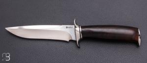     Couteau utilitaire en grenadille par Jim Siska - Grenadille et ATS34