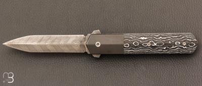   Dague " Urban " par MTBlades Ben Thuillier - Fibre de carbone/Zirconium