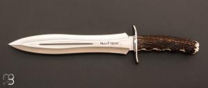 Dague bois de cerf 240 mm par Muela 