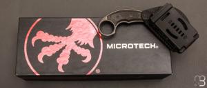  Karambit Iconic Right Hand DLC Signature par Microtech / Bastinelli Creations 118-1-DLCSR