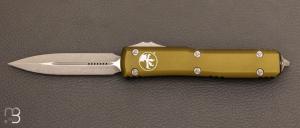 Couteau Automatique Microtech - Ultratech D/E OD Green Apocalyptic® Standard - 122-10 APOD