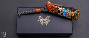    Couteau Mini ADIRA™ aluminium édition limitée #131 par BENCHMADE -  BN18065BK_ABEL2