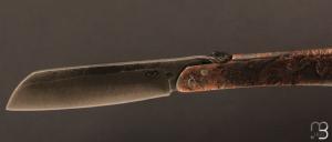   Couteau de poche Piémontais façon higonokami par Mickael Moing 