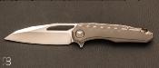 Couteau " Sigil MK6 " Double Vapor Blast par Marfione Custom Knives