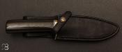 Couteau droit Randall  5" "Sergeant's Model" - Micarta noir