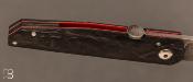 Couteau " piémontais " M390 et fibre de carbone par Richard Soler