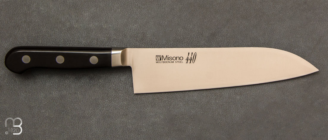 Couteau Japonais Misono gamme 440 - santoku 18 CM