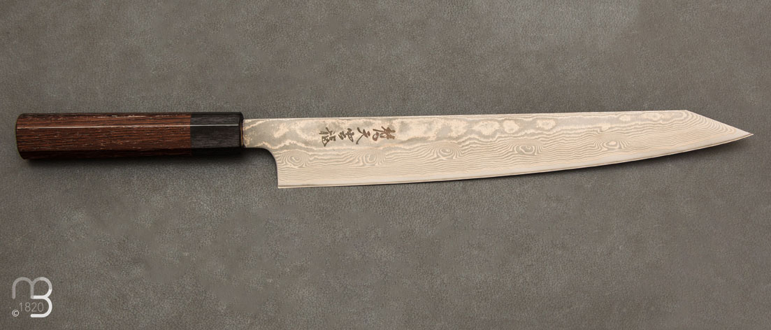 Couteau Japonais Ryusen - Bonten Unryu WA - Sujihiki Kiritsuke 270mm