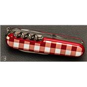 Couteau Suisse Victorinox Huntsman - Série Limitée VICHY rouge - 200 exemplaires