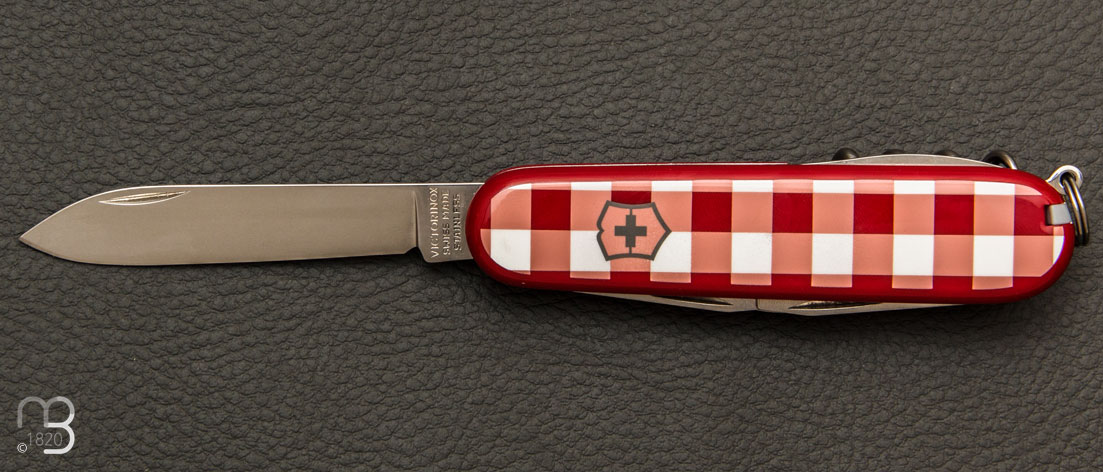 Couteau Suisse Victorinox Spartan - Série Limitée VICHY rouge - 150 exemplaires