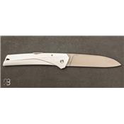 White Kiana folding knife