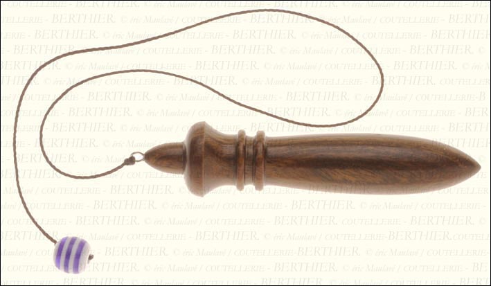 Pendule radiesthésie Avakian en bois de gaïac