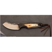 Warthog ivory Espadon fixed blade knife by Pierre Reverdy