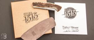   Couteau de poche 1515 Bois de Cerf par Manu Laplace
