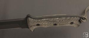   Couteau 7'' GREEN BERET par Chris Reeve - CPM Magnacut et Black canvas micarta