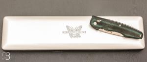 Couteau " 770 Grn/Blk Osborne " par BENCHMADE - #188/500