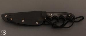  Couteau " Agent Stiletto Simple " custom par Fred Perrin