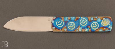  Couteau  "air Smiley" par Roberto Ottonello 10 grammes