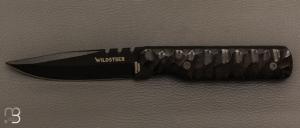 Couteau " Baby Wild " Edition Limitée 20 ans de Wildsteer - Micarta et 14c28n