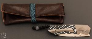  Couteau  "  Balrog S  " bolster lock par Florian Keller - Fatcarbon