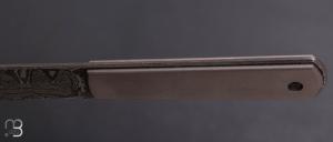    Couteau Böker Solingen - Barlow BFF Titanium Damast N°  37/88 - 120509DAM
