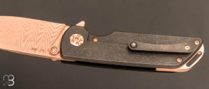  Couteau Böker Solingen -  M4 Sherman Damast Rosé gold - 110118DAM